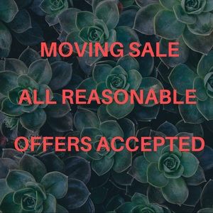 Moving sale